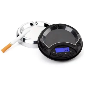 Mini Jewelry Weight Measuring Small Round Pocket Digital Weighing Scale Smoking Accessories