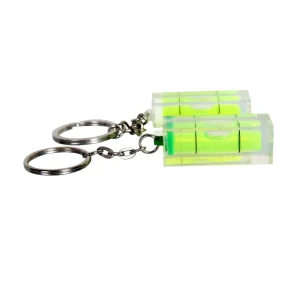 Mini Keychain Spirit Level Bubble Level Measuring Instrument Gift