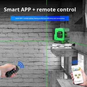 Mini Level Meter Ultra Small High Power Laser Green Light 16 Line Tile Laying Automatic Leveling Model