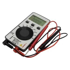 Mini Multimeter Backlight DC AC Automatic Voltmeter Ammeter Tester with Test Leads