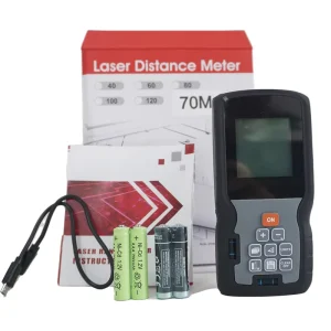 Mini Portable Laser Rangefinder 40 60 80 100m Measurement Tool OEM
