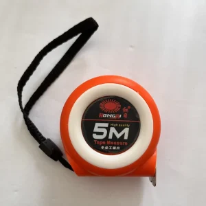 Mini Small case Steel Measuring Tape with Customized logo Sticker