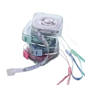 Mini Soft Tape Measure Body Measuring Ruler for Waist Chest Height Portable Sewing Tailor Cloth Flexible Home Use