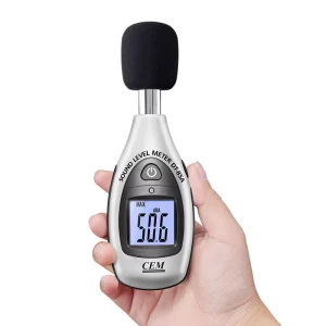 Mini Sound Level Meter with 35-130dB Range for Accurate Noise Measurement DB Meter