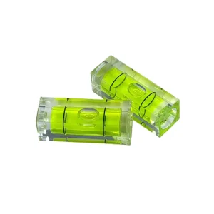Mini Square Spirit Level 10*10*29 High Precision Magnifying Square Level Magnifying Bubble Vial Mini Level