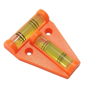 Mini T Type Spirit Level Kit Aluminium T Scope Triangle Bullseye Bubble Level Horizontal Mini Spirit Level for Measurements