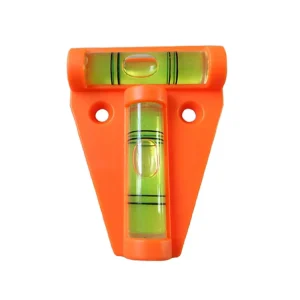 Mini T-Type Spirit Level Kit Aluminium T-Scope Triangle Bullseye Bubble Level Horizontal Mini Spirit Level for Measurements