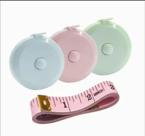 Mini Tape Measure 2M Portable 1.5M Tape Measure Plastic Tape Measure with Logo Custom