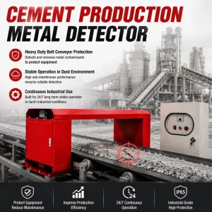 Mining Metal Detector Professional Metal Detector Made in China for Industrial Conveyor Systems OEM Manufacturer