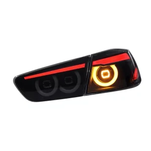 Mitsubishi Lancer EX Tail Light Assembly EVO Style LED Daytime Running Brake Turn Signal Reverse Lights 12V OLIVER Fitment