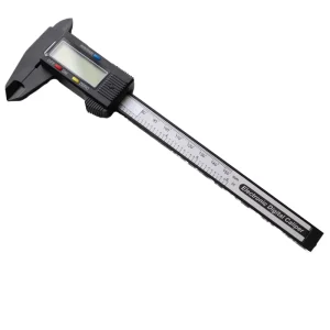 Mitutoyo Style 150mm Electronic Digital Vernier Caliper Metal Straight Ruler