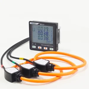 Modbus RTU ME337 Rogowski RS485 96x96mm Smart Power Quality Electricity Meter Energy Analyzer
