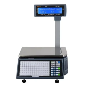 Model RLS1000 15KG Label Scale LCD Label Printing OEM Customizable OIML NTEP CE Certified