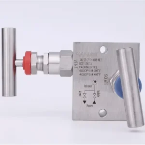 Monel 400 2 Way High Pressure Manifold Valve 6000 Psi Female NPT Instrument Manifolds for Seawater Marine Application
