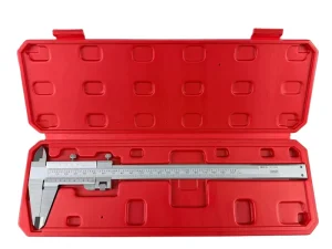 Monoblock Vernier Caliper with Fine Adjustment DIN862 Stainless Steel Precision Gauge