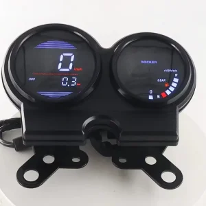 Motorcycle Digital Speedometer Motorcycle Instrument Waterproof Function Voltage 12V for AKT125 NKD 150