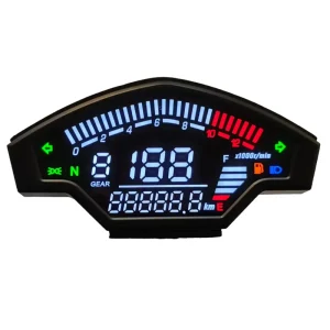 Motorcycle Kilometer Digital LCD Modified Meter