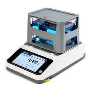Mountscale Density Meter Tester 0.0001g cm Accuracy Touch Screen Digital Scale for Gold Purity Petroleum 1 Year Warranty