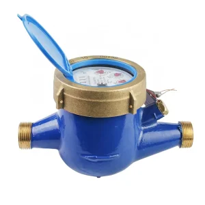 Mult-Jet Dry Class C R-200 AMR Compatible IP68 OEM Brass Water Meters 1/2″