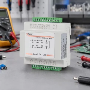 Multi Channel DC Energy Meter for Base Station 4G Tower Power System with RS485 MODBUS RTU 48V DIN Rail Mount