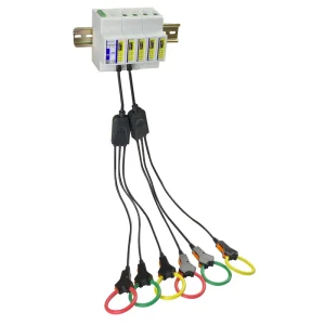 Multi Channels Meter Rogowski Coil ME131 3 Phase RS485 Energy Efficiency Solar System AC KWH Meter