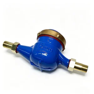 Multi-Flow Horizontal Water Meter Mechanical Brass IP68 Protection Customizable Rotor Type Mechanical Water Meter