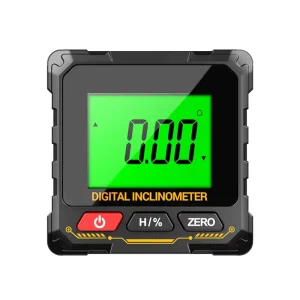 Multi Function Industrial Digital Inclinometer Precision Level Protractor Data Hold Function 0.05 Accuracy 0-90 Measurement