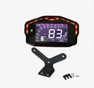 Multi Function Motorcycle Digital Meter Speed RPM Gear Fuel Trip Indicator Instrument Cluster