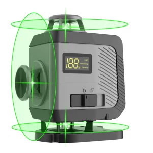 Multi Function Rotating Laser Level with Digital Screen Survey Construction Tools