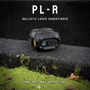 Multi Functional 800m Red Laser Rangefinder with Mobile Ballistic APP Wind Speed Test