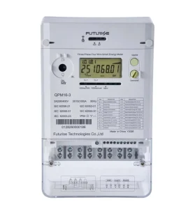 Multi Functional Three Phase Electric Smart Meter DLMS Integrated GPRS 4G Module Supports Prepaid Postpayment Billing Modes IOT