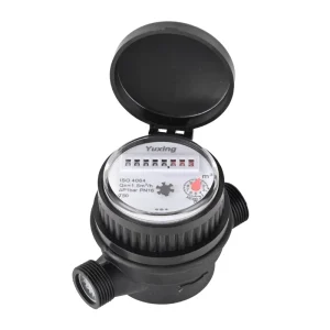Multi Jet Digital Cold Water Meter DN15 DN50 Plastic Threaded PN16 Class B ISO4064 ISO9001 Compliant Dry IP65 Protection