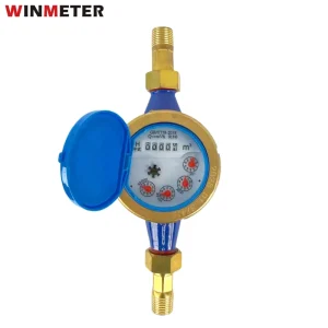 Multi Jet Dn15 1 2 Inch IP68 Waterproof Cast Iron Mechanical Water Meter for Household Residential Use