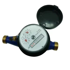 Multi Jet Dry Brass Water Meter with External Regulating Port Dry Mechanical Water Meter DN15 DN20 DN25 Customized Water Meter