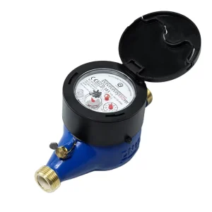 Multi Jet Dry Type Water Meter Class B R80 R100 with Plastic Closing Ring