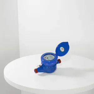Multi Jet Wet Type Cast Iron Water Meters IP68 Rating OEM Customization Transparent Mechanical Display Anti Fog Reliable ISO4064