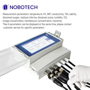 Multi Parameter Aquaculture Water Quality Monitoring Sensor Probe pH ORP TDS Dissolved Oxygen Turbidity Meter Analyzer