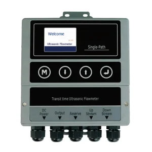 Multi Path Ultrasonic Flow Meter Clamp on Mounted Multi path Ultrasonic Flow Meter