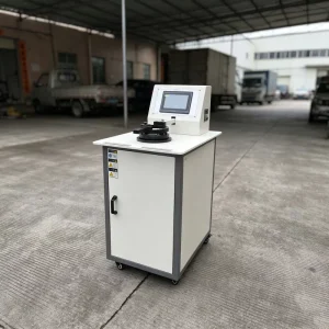 Multi Standard Air Permeability Tester With Retractable Table Space Saving Lab Testing Device