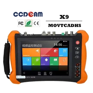 Multi function CCTV IP Camera Tester 8MP AHD CVI TVI SDI 8 inch Retina Touch Screen 2048×1536 Resolution Digital