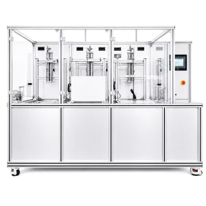 Multi function Sanitary Ware Testing Equipment Toilet Tank Accessories Inlet Outlet Valve Fatigue Life Tester