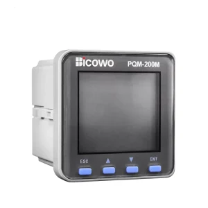 Multi-function Three-phase Four-wire Meter 110V-264V Range Digital LCD Display 0.5 Accuracy Class