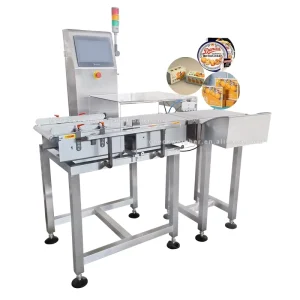 Multi functional Check Weigher Auto Weighing Machine Conveyor Belt Scale in Food Cosmetic Production Line