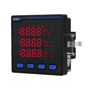 Multi-functional Digital Display Electric Meter with Communication 485 Energy Meter LED Power Meter 380v 5A 50/60HZ