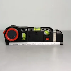 Multi functional Hand Tool Infrared Laser Level Meter Ruler Horizontal Meter Laser Tape Scale Measure Instrument