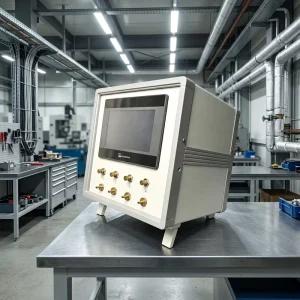 Multi probe 8 Channel Aluminum Cabinet Pneumatic Measuring Gauge with SPC Output