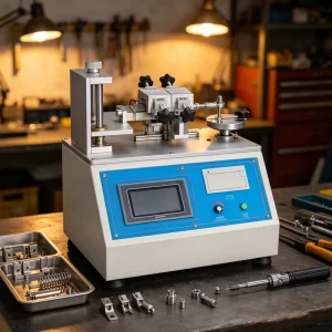Multi purpose Plug Pull Life Tester Preset Cycle Auto Stop Function Consumer Electronics Connector Test Machine