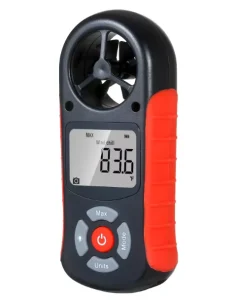 Multifunctional Digital Anemometer Handheld Wind Speed Meter for Air Velocity Temperature Vane Anemometer Gauge TL-303