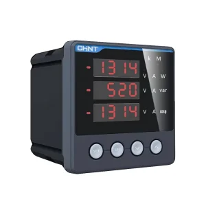 Multifunctional Power Meter PD666 Three-phase Digital Current and Voltage Meter Intelligent Energy Meter 380V 5A 50HZ/60HZ