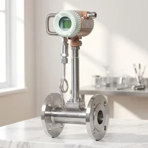 Multifunctional Stainless Steel Digital Eddy Current Flowmeter Air Propane Natural Gas Water OEM High Accuracy